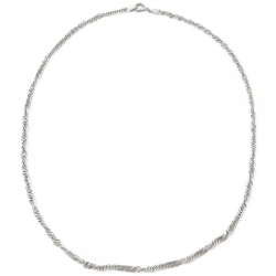 Tuotekuva Hopeinen singaporeketju 60cm