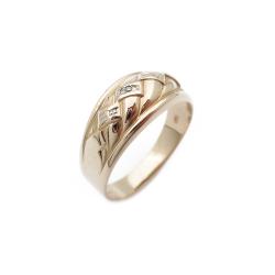 Tuotekuva Kultainen timanttisormus 0,005 ct 20-