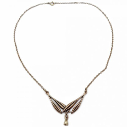 Tuotekuva Kalevala koru Kielo kaulakoru pronssi 41-44cm