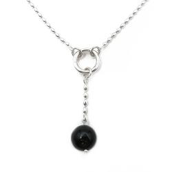 Tuotekuva Kalevala Pore kaulakoru Onyx 48cm