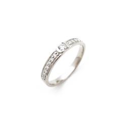 Tuotekuva Valkokultainen Story of Love Athen timanttisormus 0,21 ct koko 17-