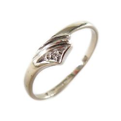 Tuotekuva Valkokultainen sormus 18mm, timantti 0.005ct