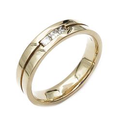 Tuotekuva 4,4mm Timanttisormus 0,06ct 17,25mm