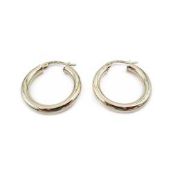 Tuotekuva Kultaiset korvarenkaat saranalla pyöreä 3x18mm Unoaerre