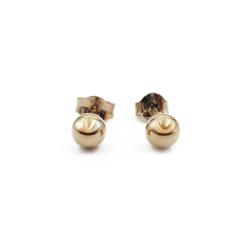 Tuotekuva Kultaiset pallo korvakorut 4mm