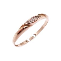 Tuotekuva Kultainen timanttisormus 17mm 0,005ct