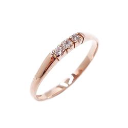 Tuotekuva Kultainen rivitimanttisormus 16+ v.-89 0,06ct