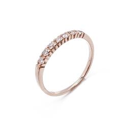 Tuotekuva Kultainen timanttirivisormus 0,07ct 17mm v.-93