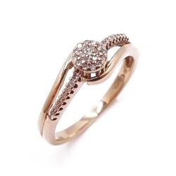 Tuotekuva Timanttisormus n.0,17ct 17mm
