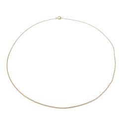 Tuotekuva Kultainen panssaririipusketju 1,04mm 40cm Kultakeskus Oy