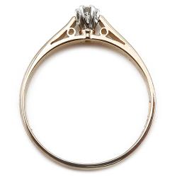 Tuotekuva 18K timanttisormus 0,11ct koko 17,25 v.-74