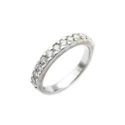 Tuotekuva Valkokultainen timanttisormus 0.36ct 17,0mm 18k