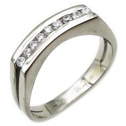 Tuotekuva Valkokulta timanttisormus 0,045ct koko 16