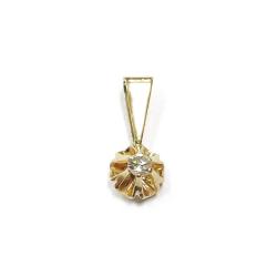 Tuotekuva Kultainen pieni timattiriipus 0,005ct
