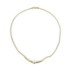 Tuotekuva Kultainen timanttikaulakoru 0.10ct 42cm