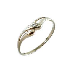 Tuotekuva Kultainen sormus, 16,5 mm,timantti 0,002ct