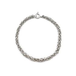 Tuotekuva Hopeinen kuningasketju 18,5cm lev.3,5mm