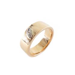 Tuotekuva Kultainen timanttisormus,15,5 mm, Markiisitimantti 0,04ct