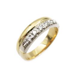 Tuotekuva Kultainen timanttisormus 0.15ct 16,75mm 18k