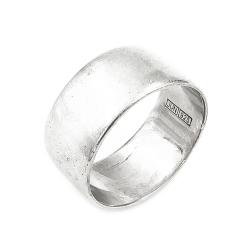 Tuotekuva Leveä hopeasormus halk.21mm lev.10mm