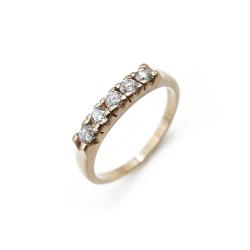 Tuotekuva Timanttisormus 0,15ct koko 17 v.-95 lev.3mm