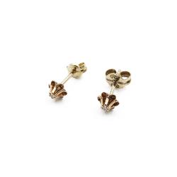 Tuotekuva Kultaiset timanttikorvakorut 0.01ct