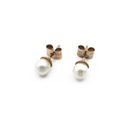 Tuotekuva Kultaiset helmikorvakorut 5.6mm