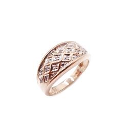 Tuotekuva Kultainen tim.sormus 17mm 0,08ct