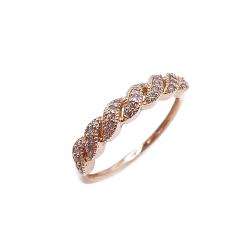 Tuotekuva Kultainen timanttisormus 16,5mm 0,14ct