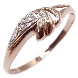 Tuotekuva Kultainen timanttisormus 19mm 0,005ct