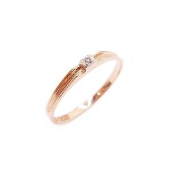 Tuotekuva Kultainen timanttisormus 0,005ct 16,5mm