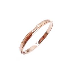 Tuotekuva Kultainen kihlasormus 2mm 19,5mm v.-93