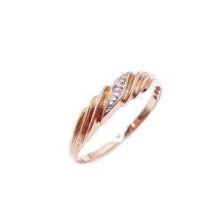 Tuotekuva Kultainen timanttisormus 17,5mm 0,005ct