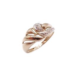 Tuotekuva Kultainen timanttisormus 17,5mm 0,01ct
