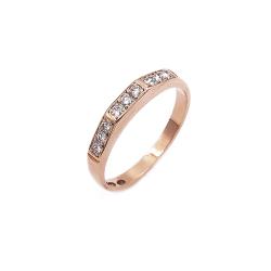 Tuotekuva Kultainen timanttirivisormus 9kpl 0,18ct 16 1985 Timanttikeskus Ay Nevalainen & Laitinen
