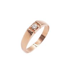 Tuotekuva Kultainen timanttisormus 0.07ct 17 1987