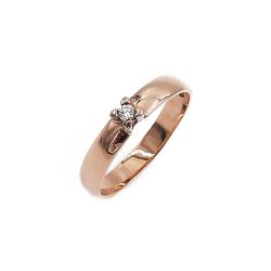 Tuotekuva Sandbergin kultainen timanttisormus 0.05ct 19,5 2002