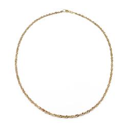 Tuotekuva 18K kultainen singaporeketju 40cm lev.2mm