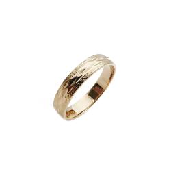 Tuotekuva 18K kihlasormus kuvioitu 16,5mm v.-75 NW