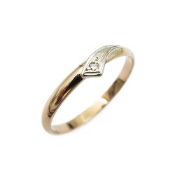 Tuotekuva Kultainen timanttisormus 0.01ct 16,0mm