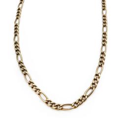 Tuotekuva Kultainen figaro kaulaketju 55cm