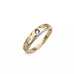 Tuotekuva Kultainen timanttisormus 0.01ct 16,0mm