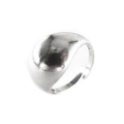 Tuotekuva Hopeinen sormus,säädettävä koko, 19 mm