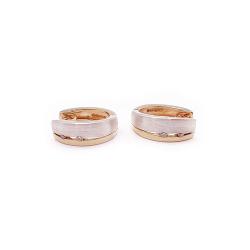Tuotekuva Kohinoor vk/kk korvakorut tim.0,03ct