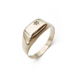 Tuotekuva Timantti kantasormus 0,01ct 22mm
