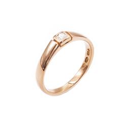 Tuotekuva 18k kultainen timanttisormus 0,10ct fl 16.75 2000 HEL