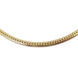 Tuotekuva 3,7mm Litistetty kaulaketju 45cm