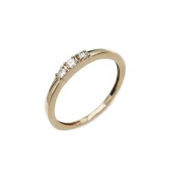 Tuotekuva Timanttirivisormus 0,06ct 17,25mm