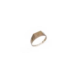 Tuotekuva Kultainen kantasormus timantilla 0.005ct