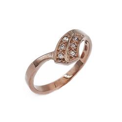 Tuotekuva Kultainen V-timanttisormus 6kpl yht. 0,06ct 15.25 1987 Kulta-Market Vuorinen Ky